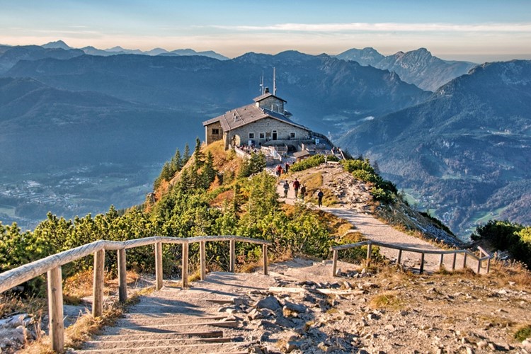 Hitlerovo Orlí hnízdo - jedno z nejnavštěvovanějších míst NP Berchtesgadensko