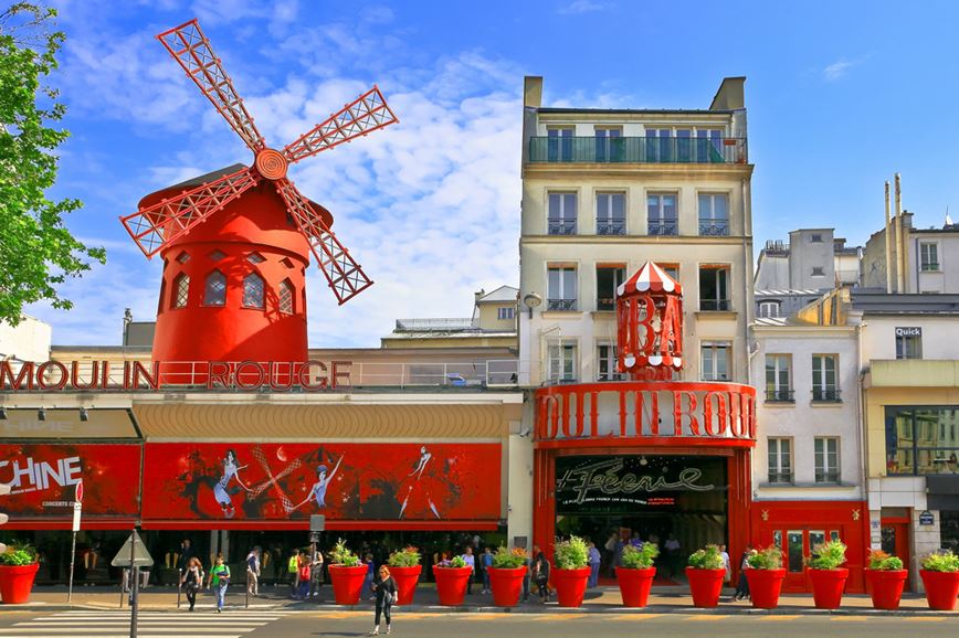 Poznávací zájezd do Paříže - Montmartre a asi nejslavnější kabaret Evropy Moulin-Rouge
